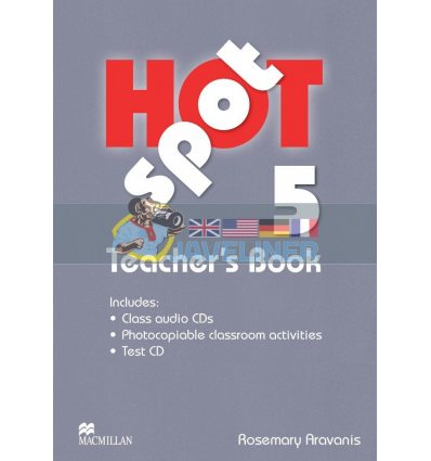 Hot Spot 5 Teacher's Book with Test CD and Class audio CDs 9780230408807