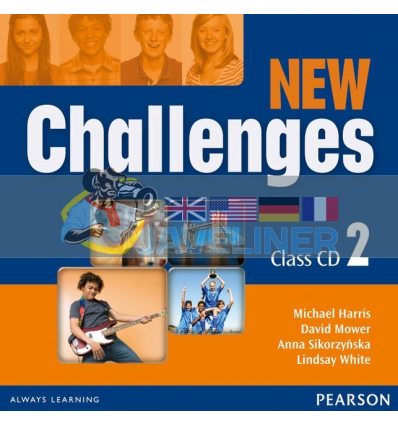 New Challenges 2 Class CDs 9781408258521
