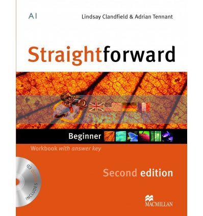 Straightforward Beginner Workbook with key and Audio-CD 9780230422971