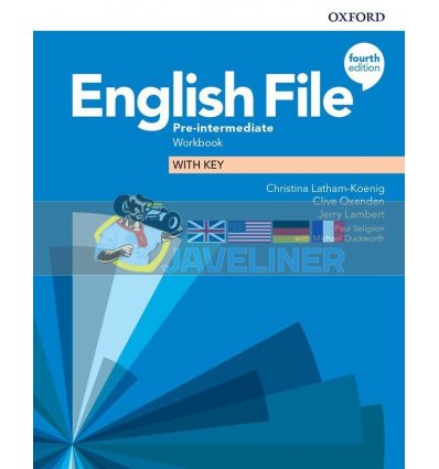 English File Pre-Intermediate Workbook with key 9780194037686