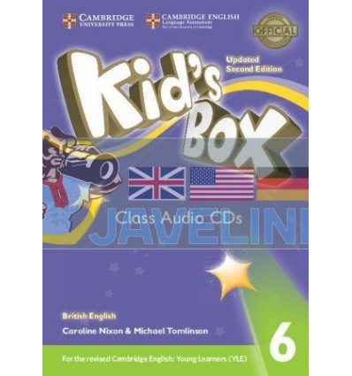 Kid's Box Updated 6 Class Audio CDs 9781316629017