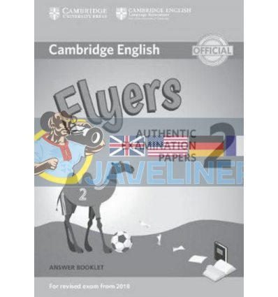Cambridge English Flyers 2 for Revised Exam from 2018 Answer Booklet 9781316636282