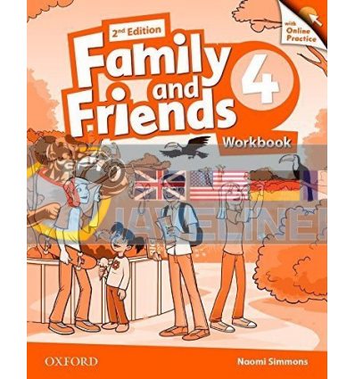 Family and Friends 4 Workbook with Online Practice 9780194808651