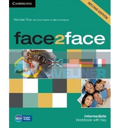 face2face Intermediate Workbook with key 9781107609549
