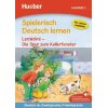 Spielerisch Deutsch lernen Lernstufe 1 Lernkrimi - Die Spur zum Kellerfenster Hueber 9783192694707