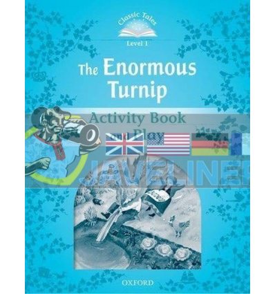 The Enormous Turnip Activity Book with Play Sue Arengo Oxford University Press 9780194238670