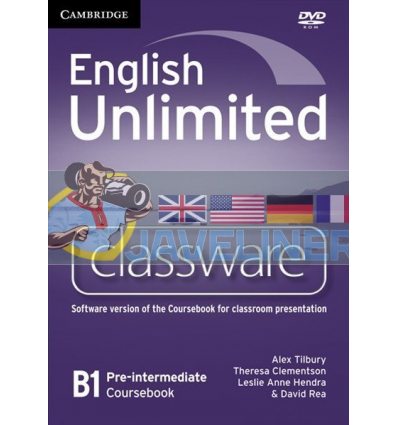 English Unlimited Pre-Intermediate Classware DVD-ROM 9780521157223