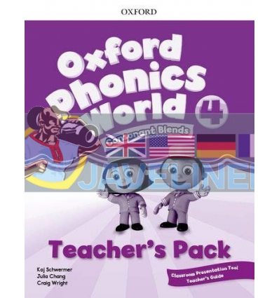 Oxford Phonics World 4 Teacher's Pack with Classroom Presentation Tool 9780194750554
