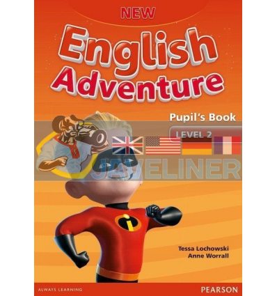 English Adventure 2 Pupil's Book with DVD 9781447999867