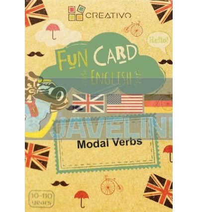 Карточки Fun Card English: Modal Verbs 9788366122109 CREATIVO