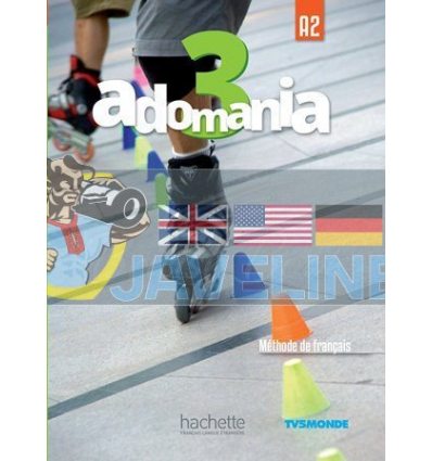 Adomania 3 MEthode de Francais — Livre de l'Eleve avec DVD-ROM 9782014015423