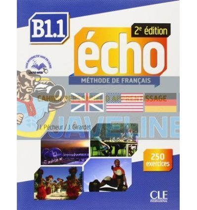 Echo B1.1 Cahier d'apprentissage avec CD audio et Livre-web 9782090385977