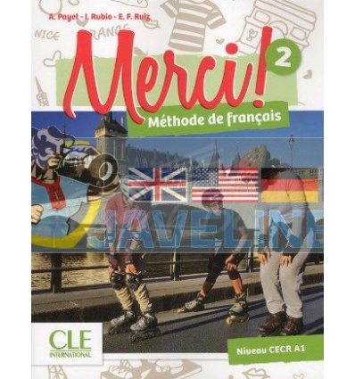 Merci 2 MEthode de Francais — Livre de l'Eleve avec DVD-ROM 9782090388312