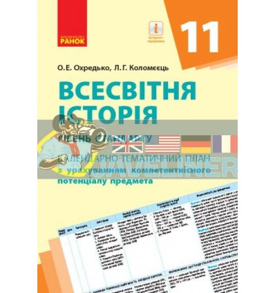 Всесвітня історія 11 клас (стандарт) Календарно-тематичний план з урах.комп. предмета Г812046У