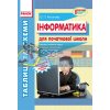 Інформатика Таблиці та схеми для початкової школи Антонова Т108007У