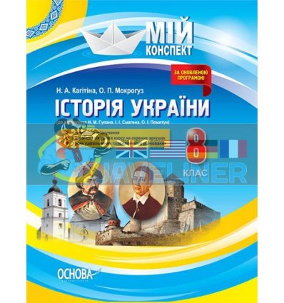 Мій конспект Історія України 8 клас Кагітіна,Мокрогуз ІПМ014