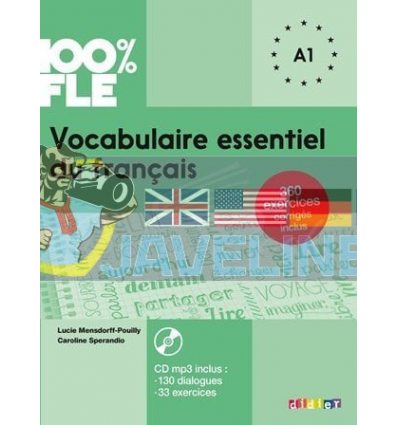 Vocabulaire essentielle du francais 100% FLE A1 9782278090891