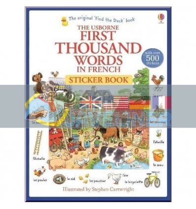 First Thousand Words in French Sticker Book 9781409580225