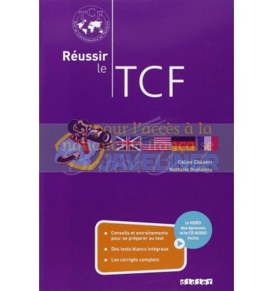 REussir le TCF pour l'accee a la nationalitE francaise Livre avec CD audio et DVD 9782278076857
