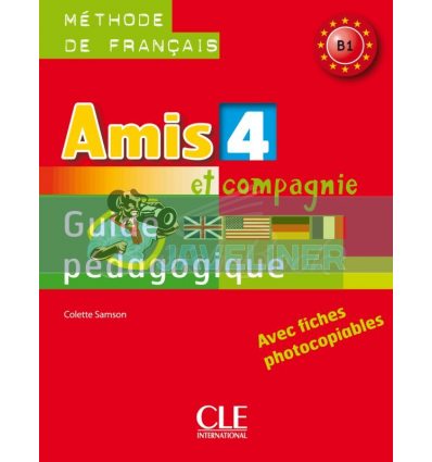 Amis et compagnie 4 Guide PEdagogique avec fishes photocobiables 9782090383256
