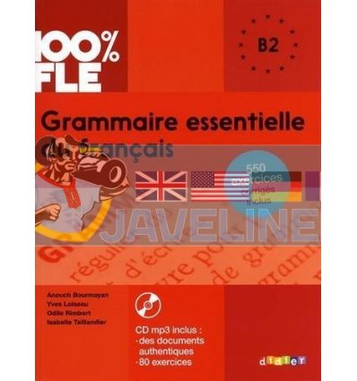 Grammaire Essentielle du Francais 100% FLE B2 9782278087327