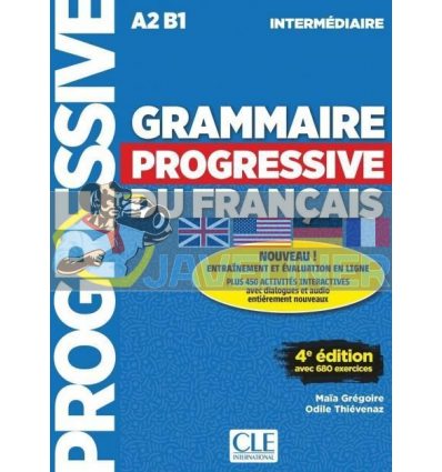 Grammaire Progressive du Francais 4e Edition IntermEdiaire 9782090381030