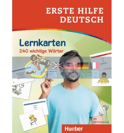 Erste Hilfe Deutsch: Lernkarten - 240 wichtige Worter Hueber 9783194910041
