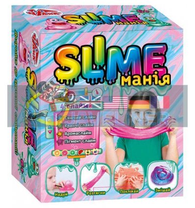 Наукові розваги Slime манія (дівчатка) 12132091У 4823076147242