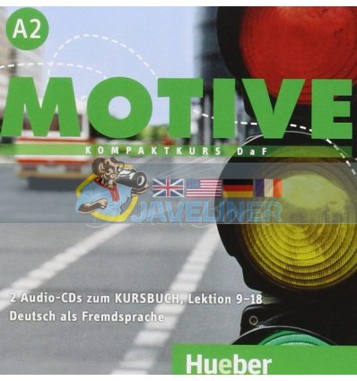 Motive A2 Audio-CDs (x2) zum Kursbuch (Lektion 9-18) Hueber 9783190618811