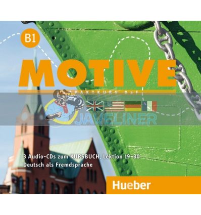 Motive B1 Audio-CDs (x3) zum Kursbuch (Lektion 19-30) Hueber 9783190618828