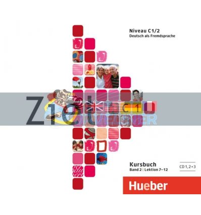Ziel C1/2 Kursbuch CD 1,2+3 Hueber 9783195316750