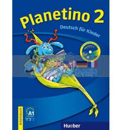 Planetino 2 Arbeitsbuch mit CD-ROM Hueber 9783194515789