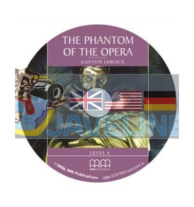 Graded Readers 4 The Phantom of the Opera Audio CD 9789604430444