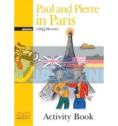 Graded Readers 1 Paul and Pierre in Paris Activity Book 9789604781485