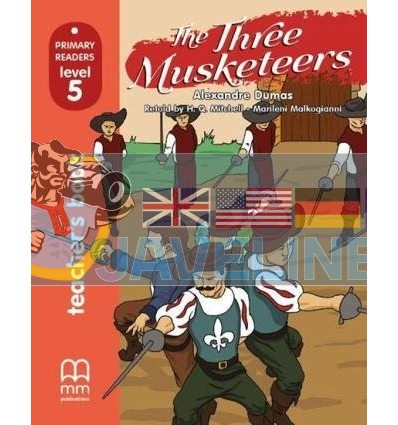 Primary Readers 5 The Three Musketeers Teacher’s Book 9786180525090