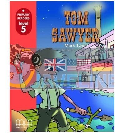 Primary Readers 5 Tom Sawyer with CD-ROM 9789603798330