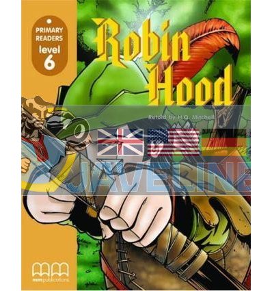 Primary Readers 6 Robin Hood with CD-ROM 9789603798149