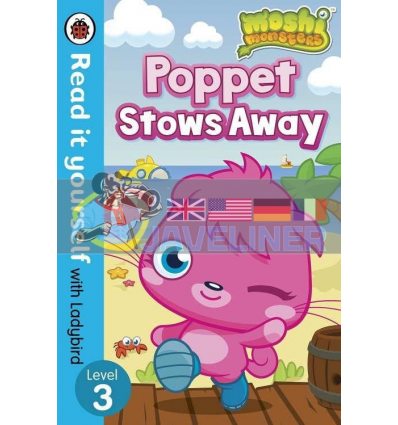 Read it yourself 3 Moshi Monsters: Poppet Stows Away (мяка обкладинка) 9780723273592