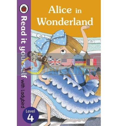 Read it yourself 4 Alice in Wonderland (мяка обкладинка) 9780723288008