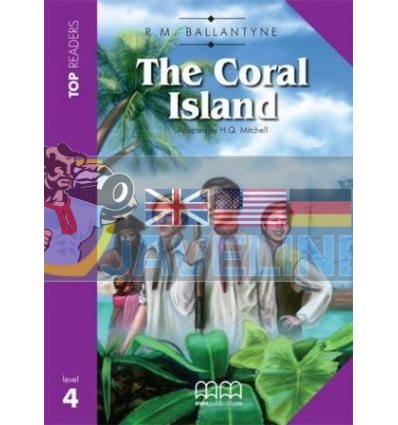 Top Readers 4 The Coral Island with CD 9789605091606