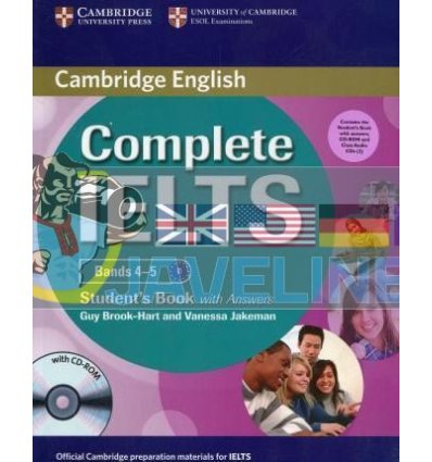 Complete IELTS Bands 4-5 Students Book with answers and CD-ROM and Audio CDs 9780521179607