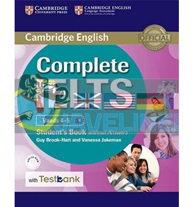 Complete IELTS Bands 4-5 Students Book without answers with CD-ROM and Testbank 9781316601983