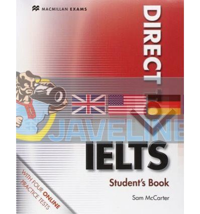 Direct to IELTS Students Book without key with Website Access Code Підручник 9780230439924