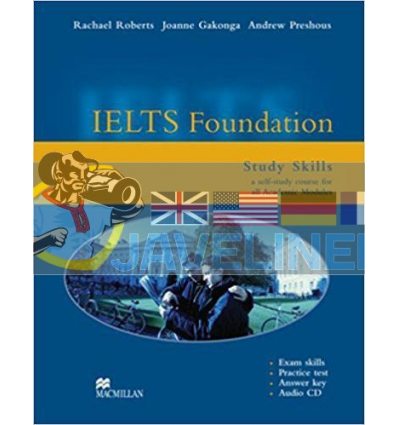 IELTS Foundation Study Skills for Academic Modules with key and Audio CD 9781405017220