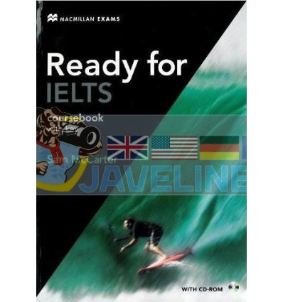 Ready for IELTS Coursebook with key and CD-ROM Підручник 9780230732186