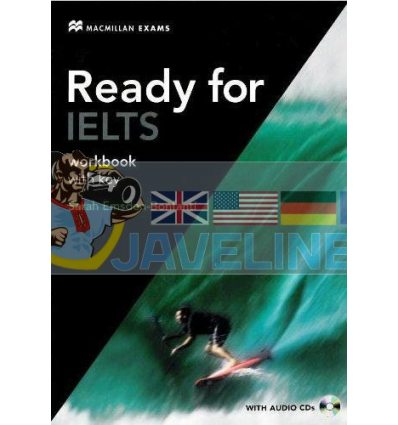 Ready for IELTS Workbook with key and Audio CDs (Рабочая тетрадь) 9780230401037