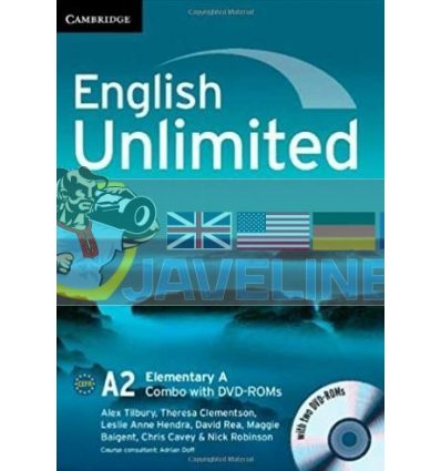 English Unlimited Elementary A Combo with DVD-ROM 9781107698840