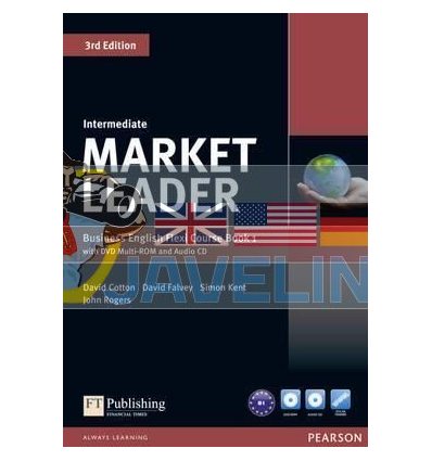 Market Leader Intermediate Flexi 1 Course Book + DVD-ROM 9781292126104