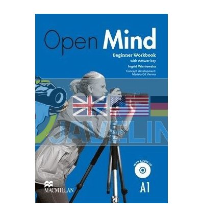 Open Mind Beginner Workbook without key with Audio-CD 9780230458420