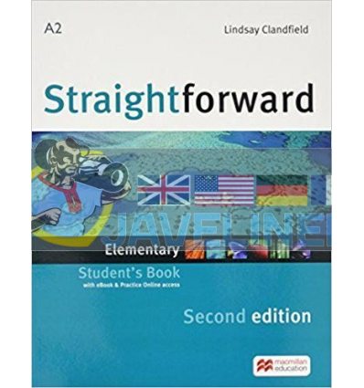 Straightforward Elementary Students Book with Online Access Code and eBook 9781786327611
